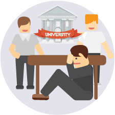 5 Pressure from the University Pressure from the University